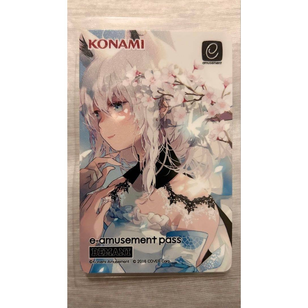 サウンドボルテックス 白上 フブキ e-pass 未使用 sdvx 白上フブキ