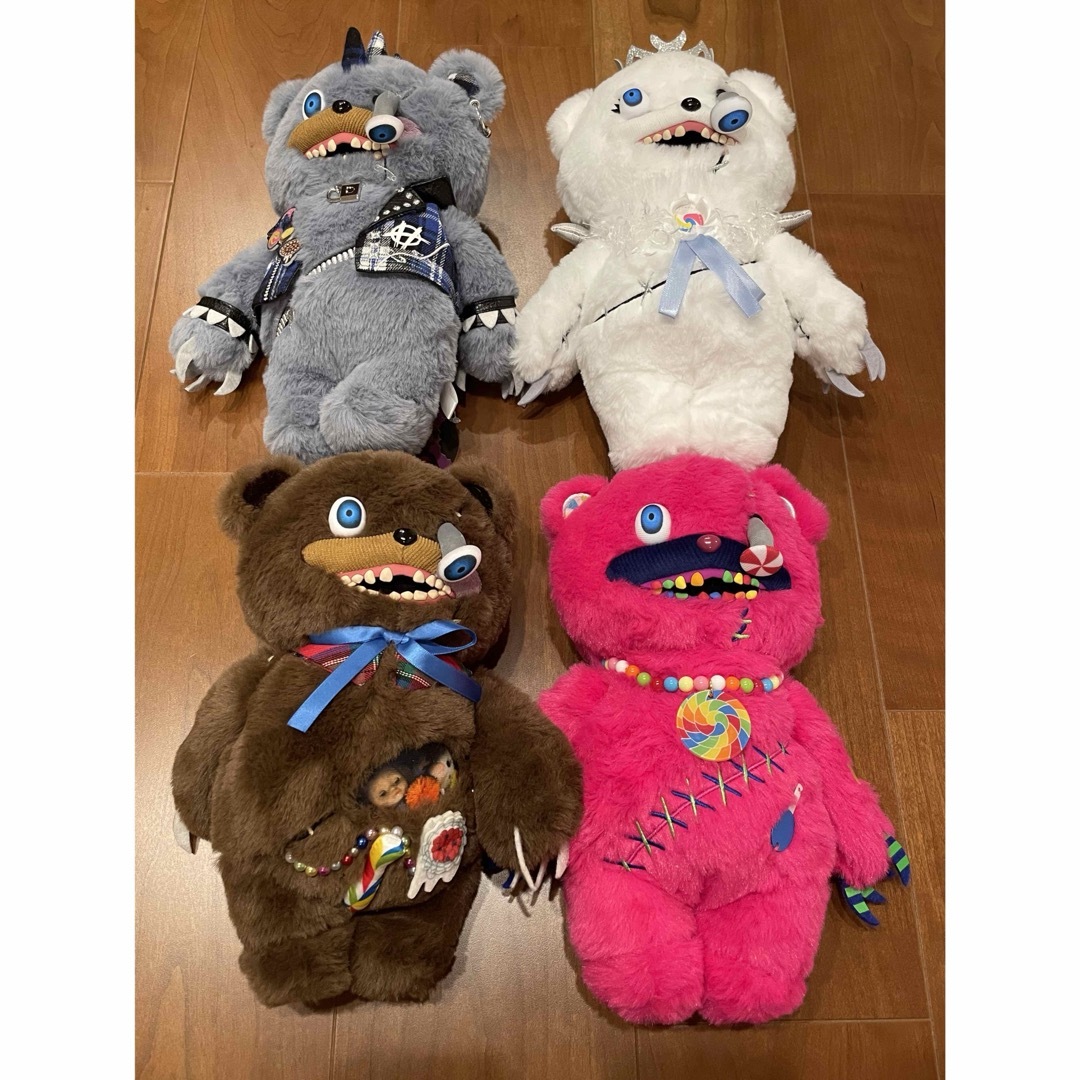 新品 当日発送可能 usj ハミクマ ぬいぐるみ 2025年 4種類 セット