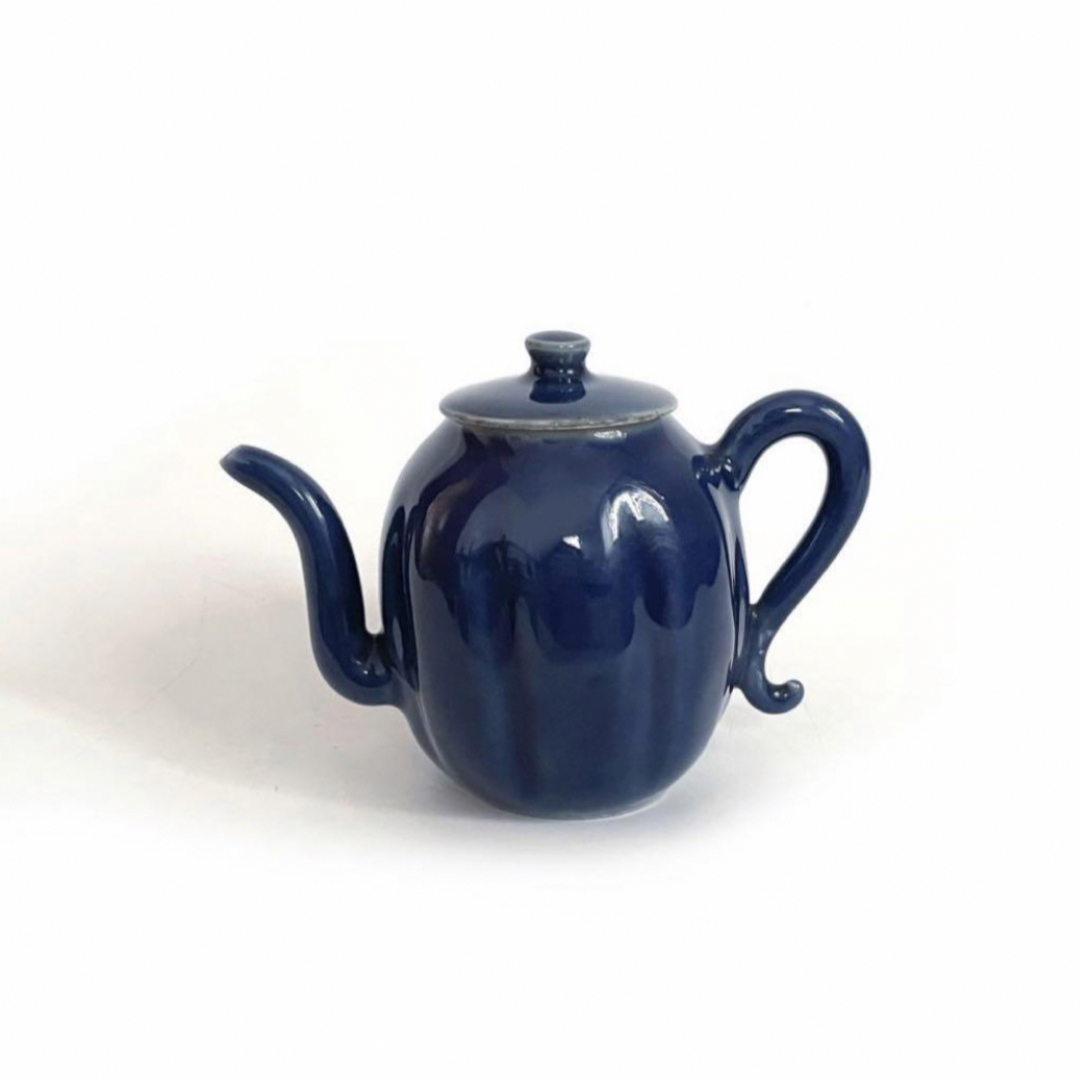 骨董 アンティーク 瑠璃 瓜型 水滴 水注 急須 古伊万里 李朝の通販はau