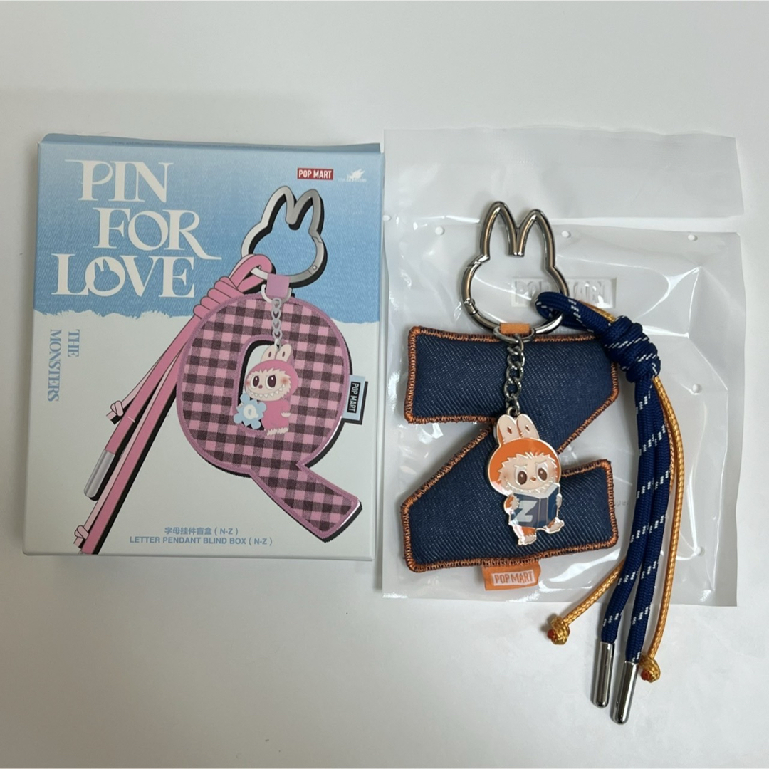 ラブブ PIN FOR LOVE イニシャル アルファベット アソートボックス