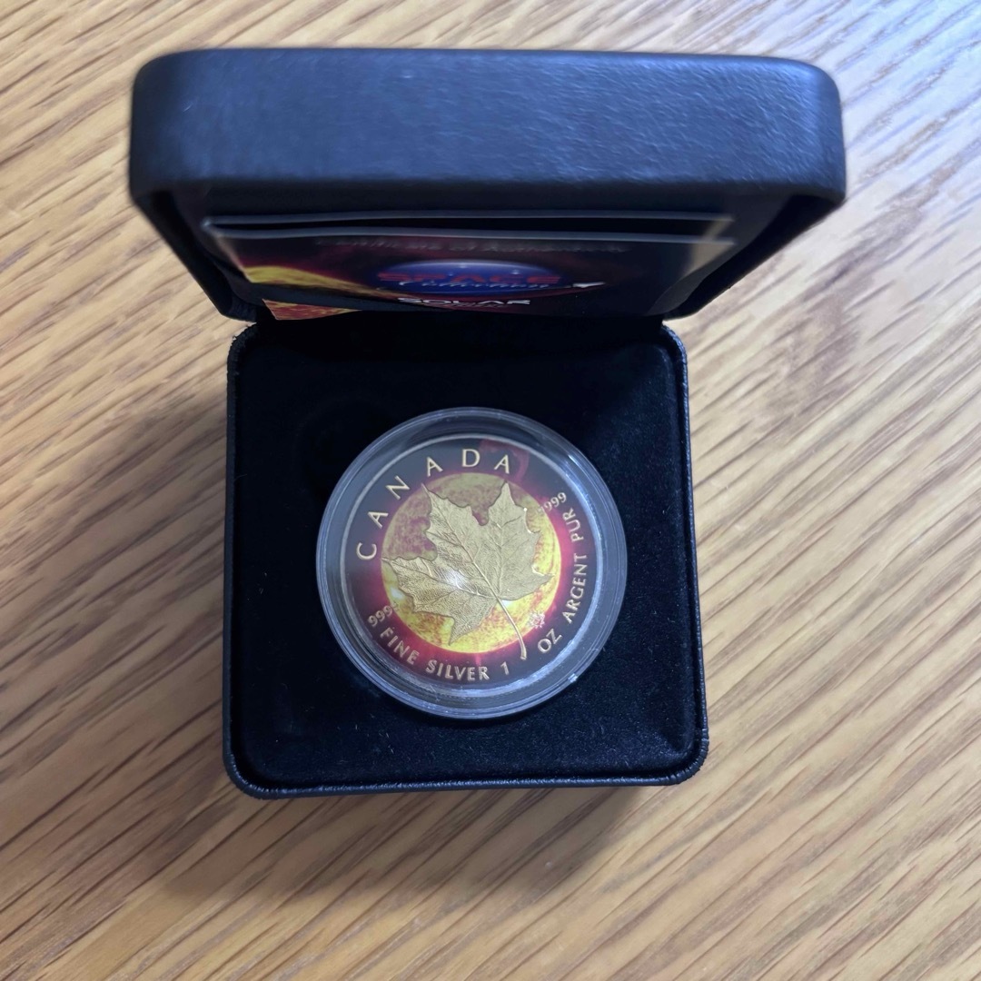 メイプル銀貨】 スペースコレクション ソーラーフレア2015