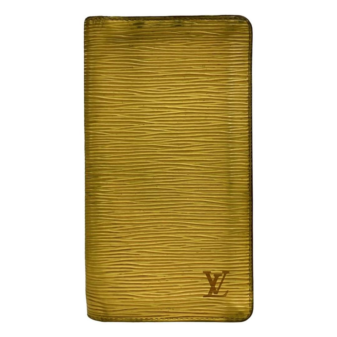 ルイ・ヴィトン 二つ折り札入れ長財布 ポルトカルトクレディ エピ