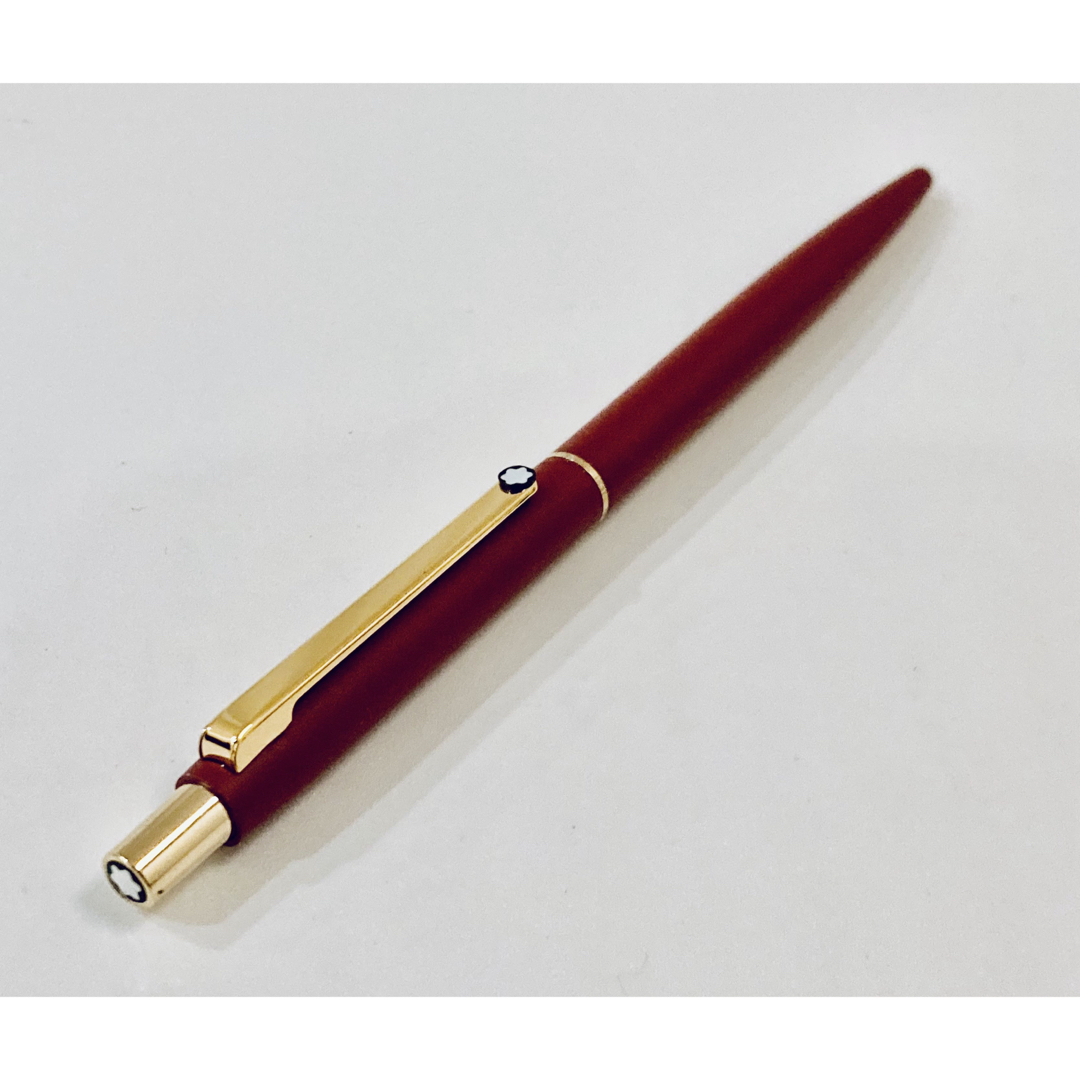 ドイツ製◇モンブラン 高級ボールペン Sライン MONTBLANC 1980s茶