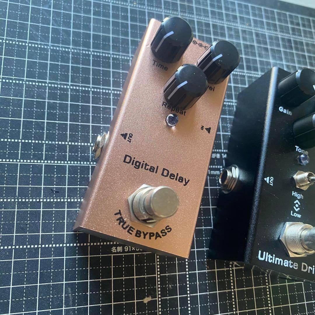 エフェクター3点セットディレイOCDディストーションチューブスクリー