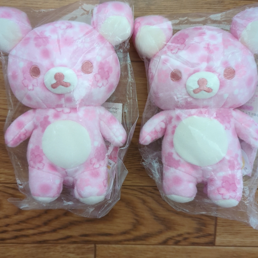 リラックマ 20colors ぬいぐるみ Spring あの日のさくら2体