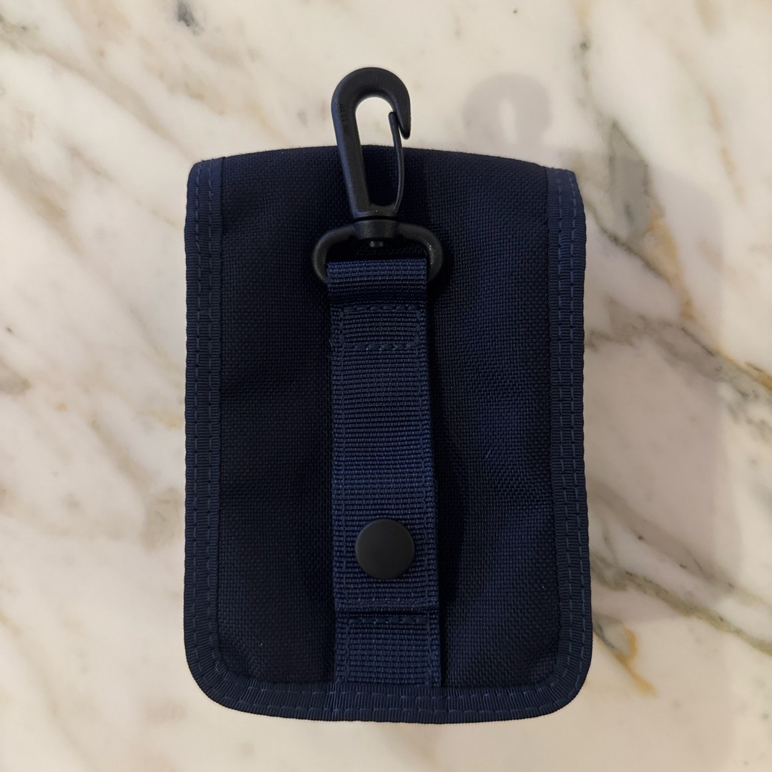 美品ブリーフィング スコープポーチ ネイビー SCOPE POUCH ケース