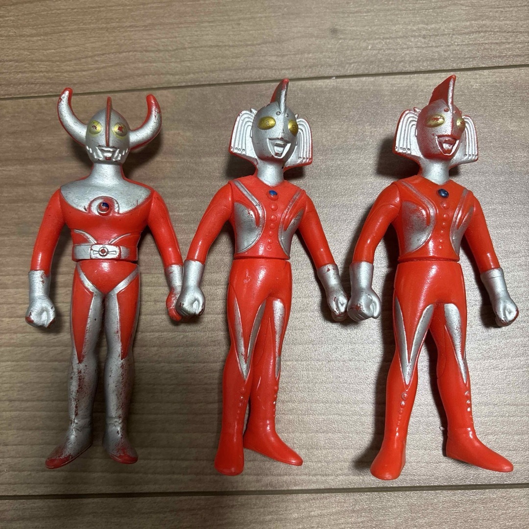 昭和レトロ ウルトラマン ソフビ 人形 フィギュア 11体セット