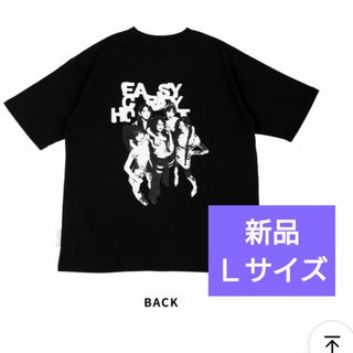 LE SSERAFIM - ルセラフィム EASY CRAZY HOT JAPAN フォトTシャツ L