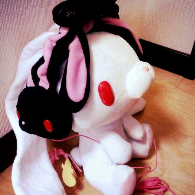 汎用うさぎ ヘッドフォン グルーミー 白うさ 【公式通販】