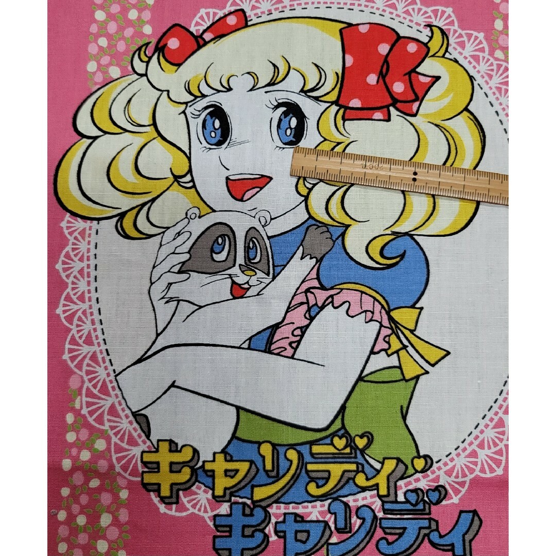 キャンディキャンディ 昭和レトロ生地 いがらしゆみこ