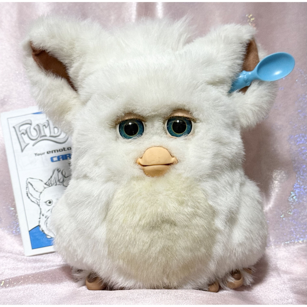 ファービー2 シュガースノー 白×青目① 英語版 動作確認済み 06