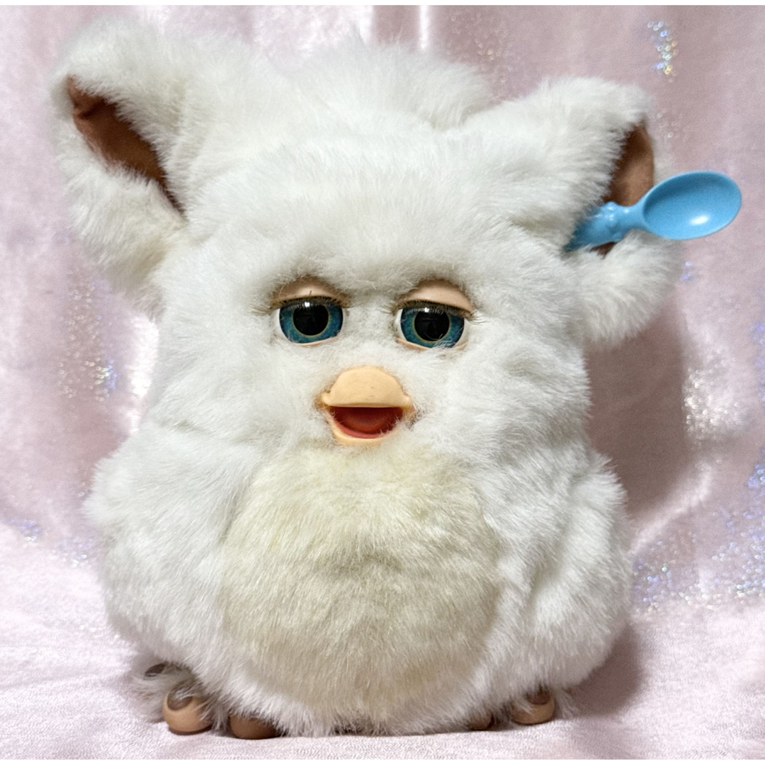 ファービー2 シュガースノー 白×青目① 英語版 動作確認済み 06