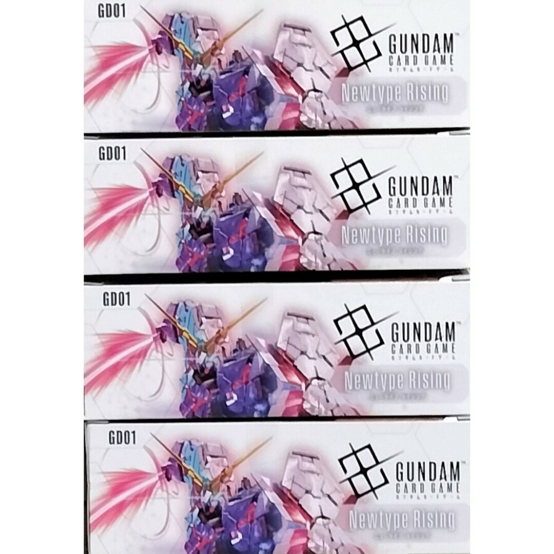 ガンダムカードゲーム Newtype Rising 最新 4BOX テープ付き ガンダム