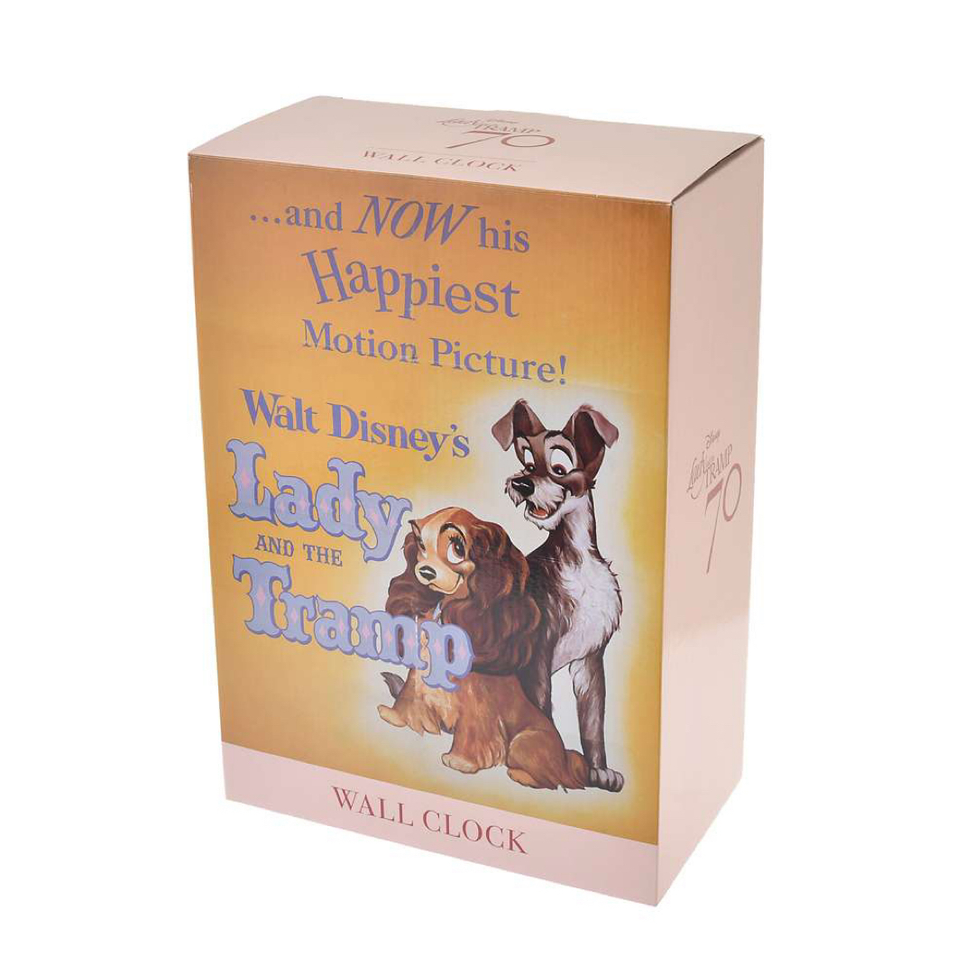 Disney - わんわん物語 時計 ライトアップ LADY AND THE TRAMP 70THの
