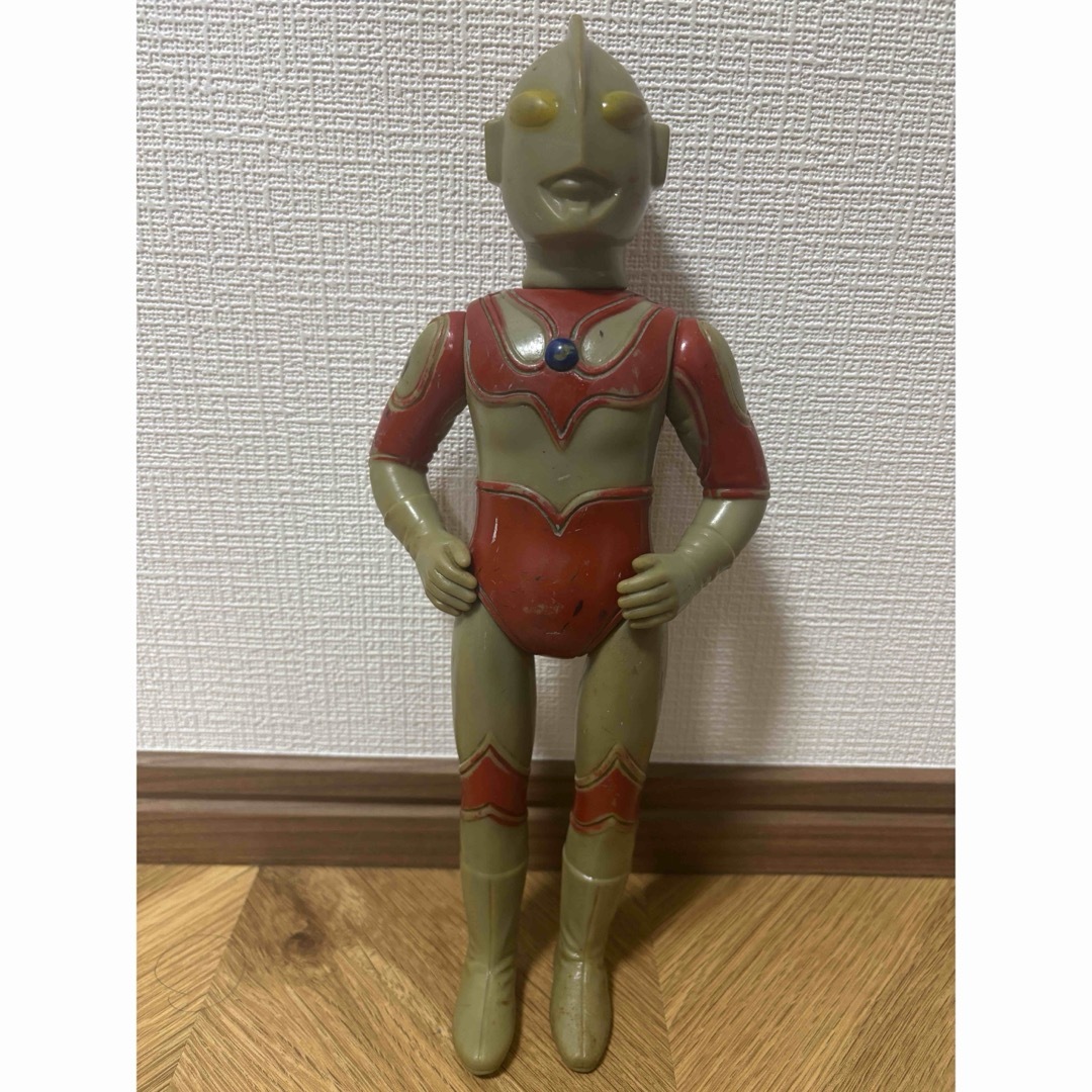 当時もの 帰ってきたウルトラマン 450サイズ ブルマァク製 ソフビ マルサン