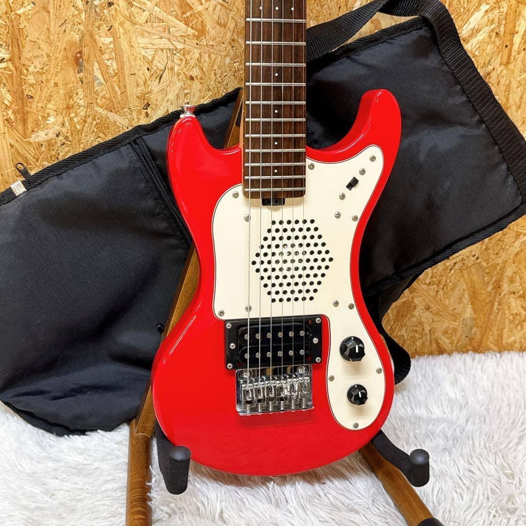 美品！Marine Rider アンプ内蔵 ミニギター モズライトタイプ