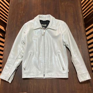 schott（ライダースジャケット ・ ホワイト/白色系）のフリマアイテム一覧