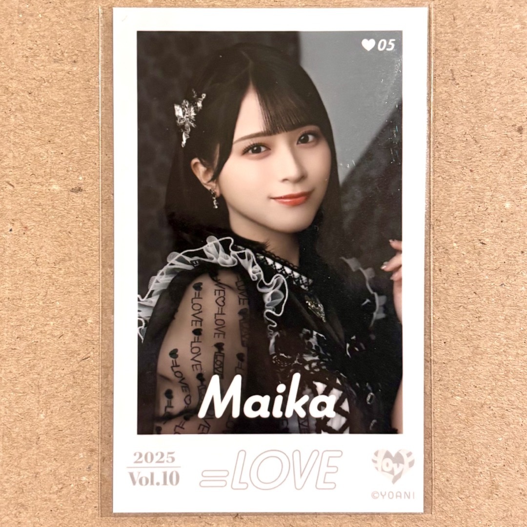 匿名配送】イコラブ佐々木舞香ミニフォトvol.10レア ファッション