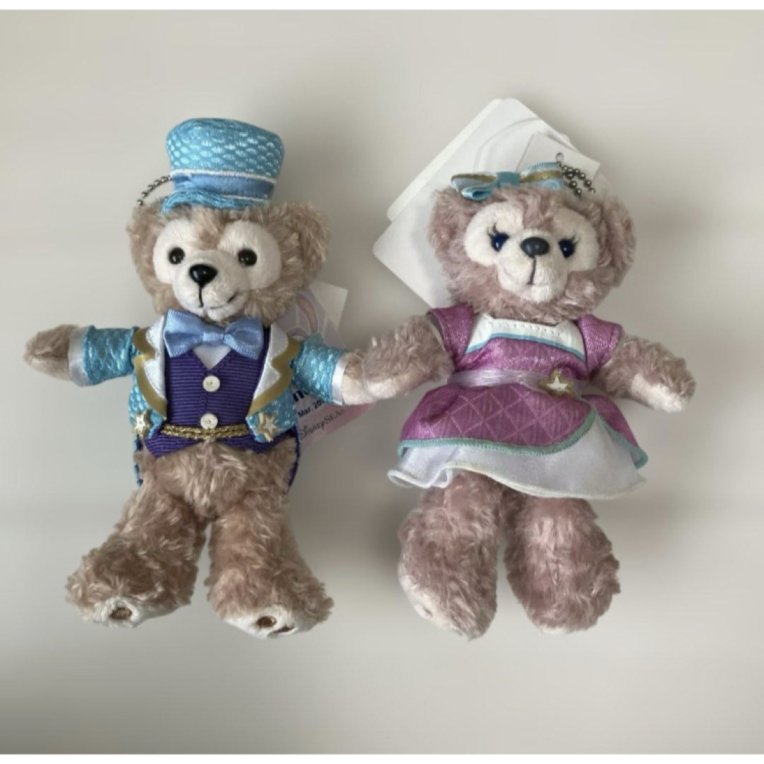 東京ディズニーシー ダッフィー シェリーメイ ぬいぐるみバッジ