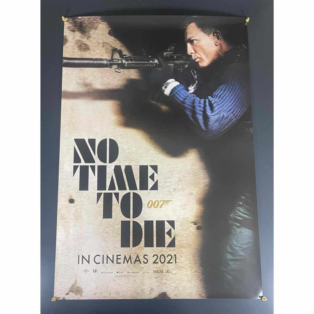 新品/非売品*007 ノータイムトゥダイ オリジナル映画ポスター 新品