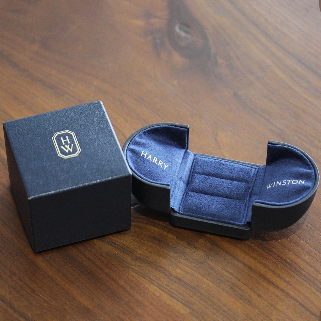 HARRY WINSTON - ハリーウィンストン ペア箱 空箱 指輪用 HW HARRY