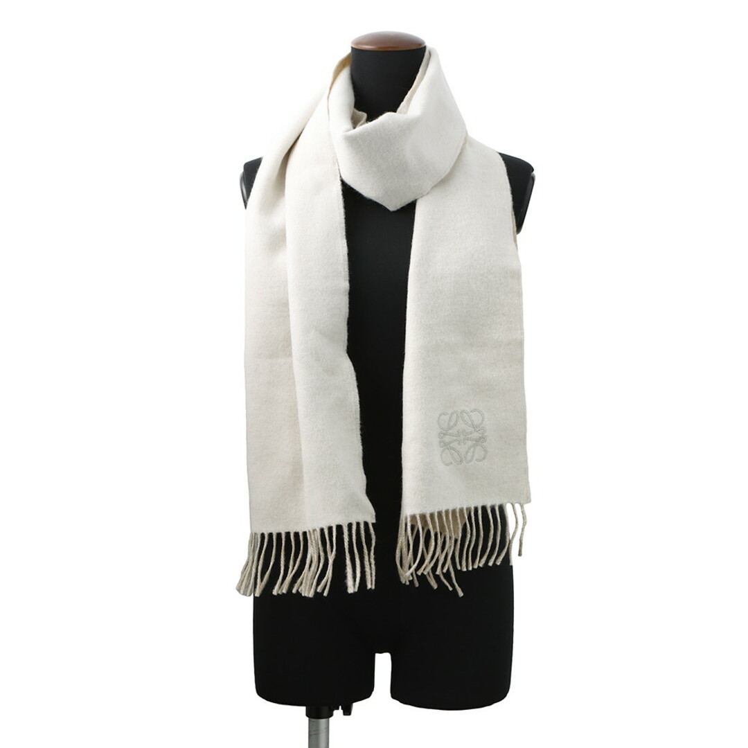 LOEWE ロエベ カシミアマフラー(アイボリー、サンドベージュ) LOEWE