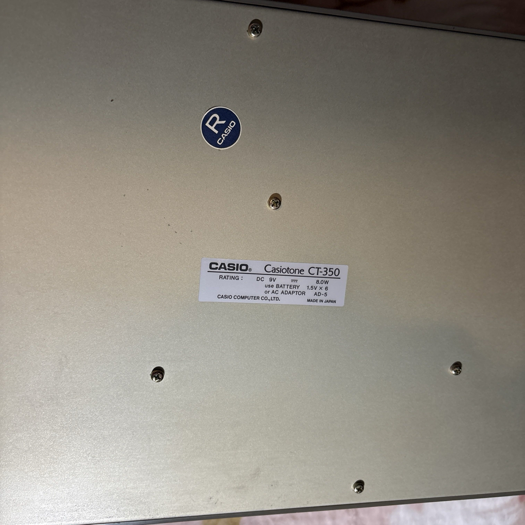 CASIO - Casiotone CT-350 カシオ CASIO キーボード シンセサイザーの