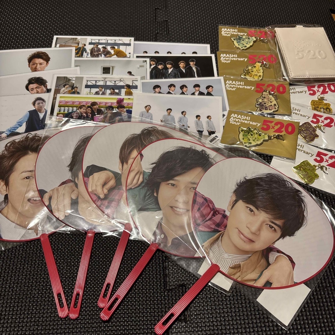 ARASHIグッズセット 嵐各会場 限定グッズまとめ売り 10周年記念グッズ