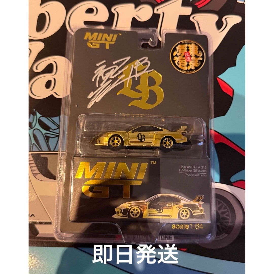 LIBERTY WALK MINI GT ゴールドサイン入り LIBERTY WALK MINI GT