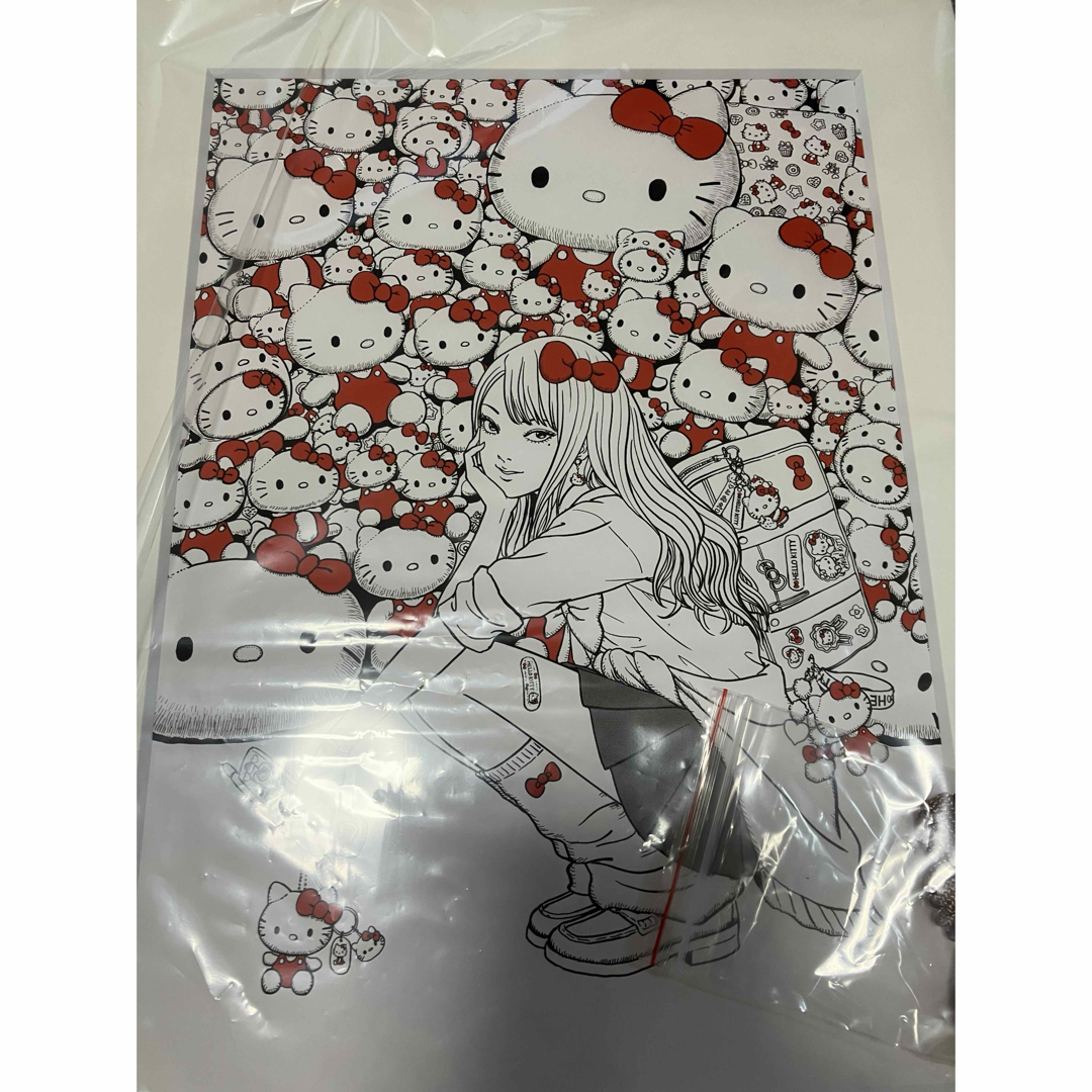 ギャル富江 複製原画 伊藤潤二 サンリオ コラボ 正規品 未使用 伊藤