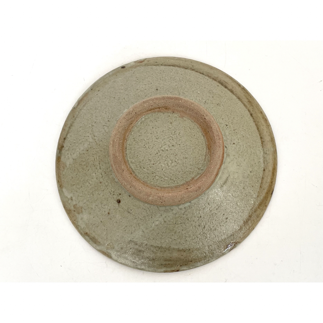 人間国宝 陶芸家 濱田庄司 浜田庄司 赤絵皿 識箱 菓子皿 四方皿 人間