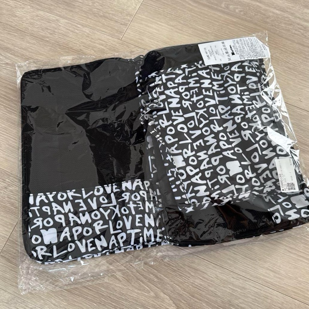 naptime. トラベルポーチ 黒の通販 by suzu's shop｜ラクマ