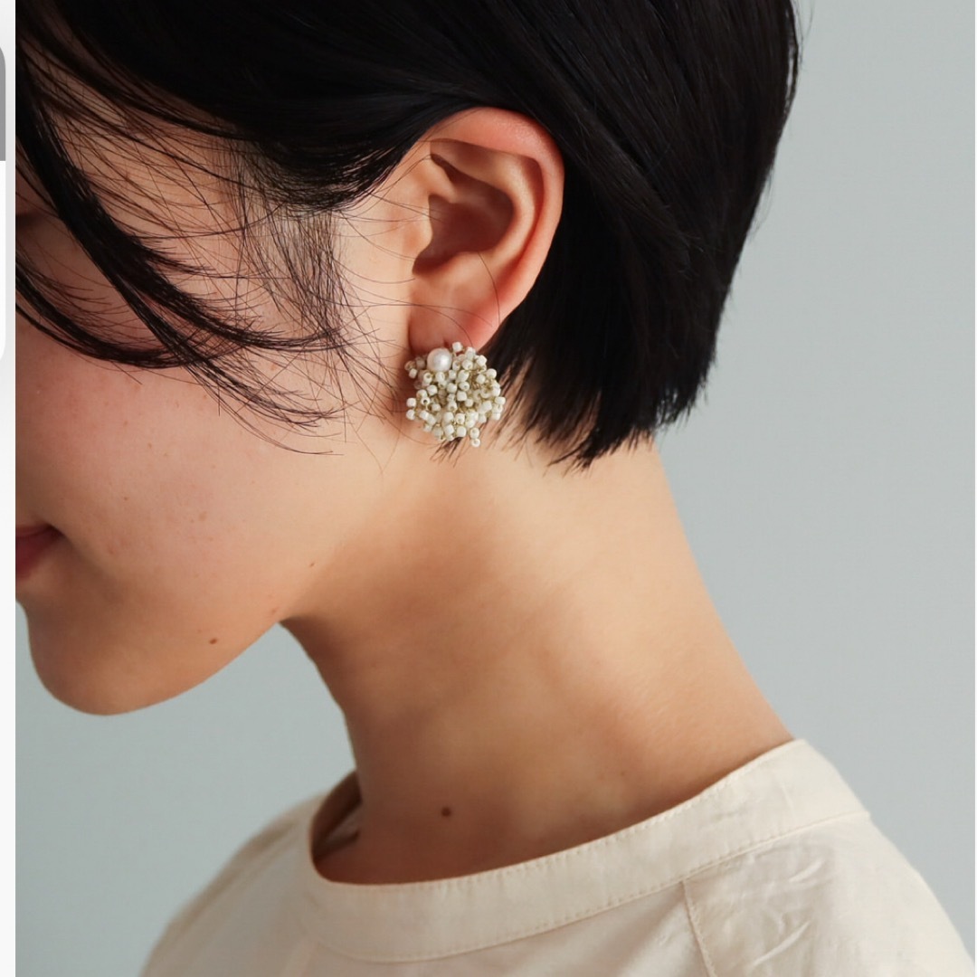 fua accessory 始まりの時 S IVORY 両耳