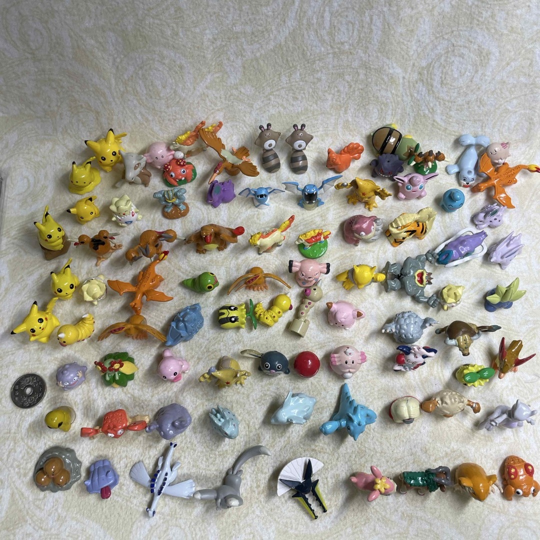 ポケモン フィギュア ミニ レトロ 年代物 希少 84個セット