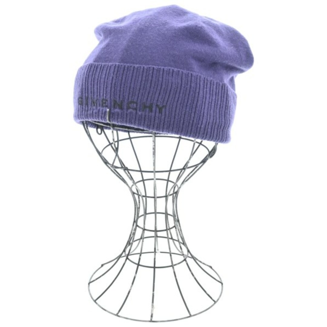 GIVENCHY ジバンシー ニットキャップ・ビーニー 紫