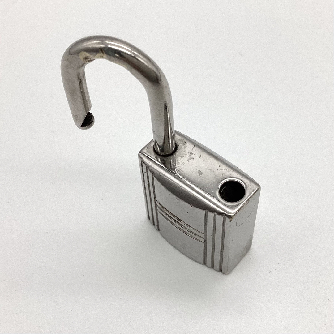 エルメス カデナ＆キー パドロック No.110 SV 中古品 (100085