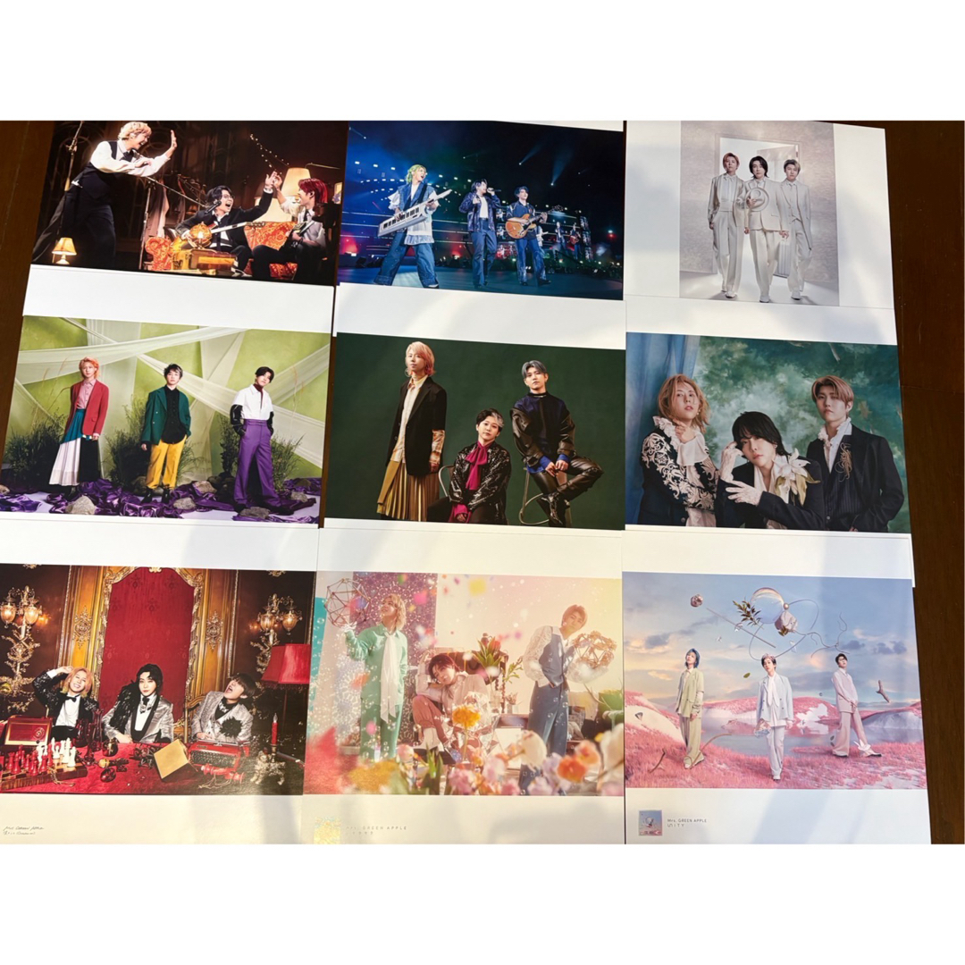 Mrs. GREEN APPLE 10 LPサイズフォトポスター全19枚セットの通販 by