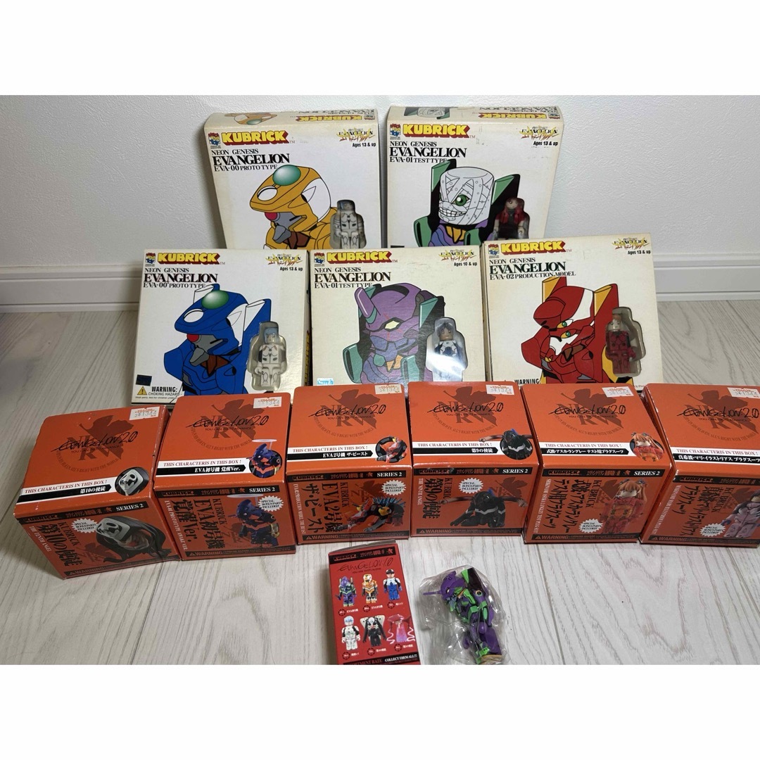 廃盤 エヴァンゲリオン キューブリック セット