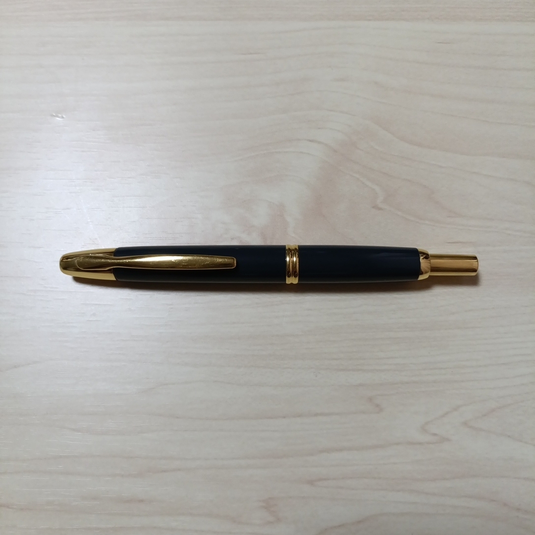 PILOT パイロット キャップレス ノック式 万年筆 ブルー ペン先 18K