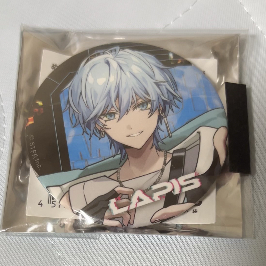 めておら らぴすくん Lapisくん 缶バッジ スタータービジュ 等身 めて