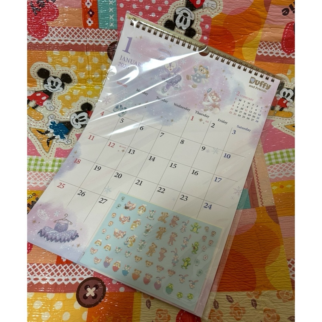 Disney - ダッフィー カレンダー 2026年 壁掛け用 ディズニーシー限定