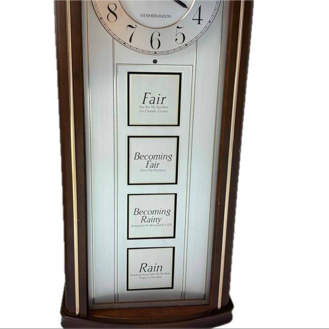 SEIKO からくり時計 天気予報 天候 RE516B ウェザーウィンドウ SEIKO