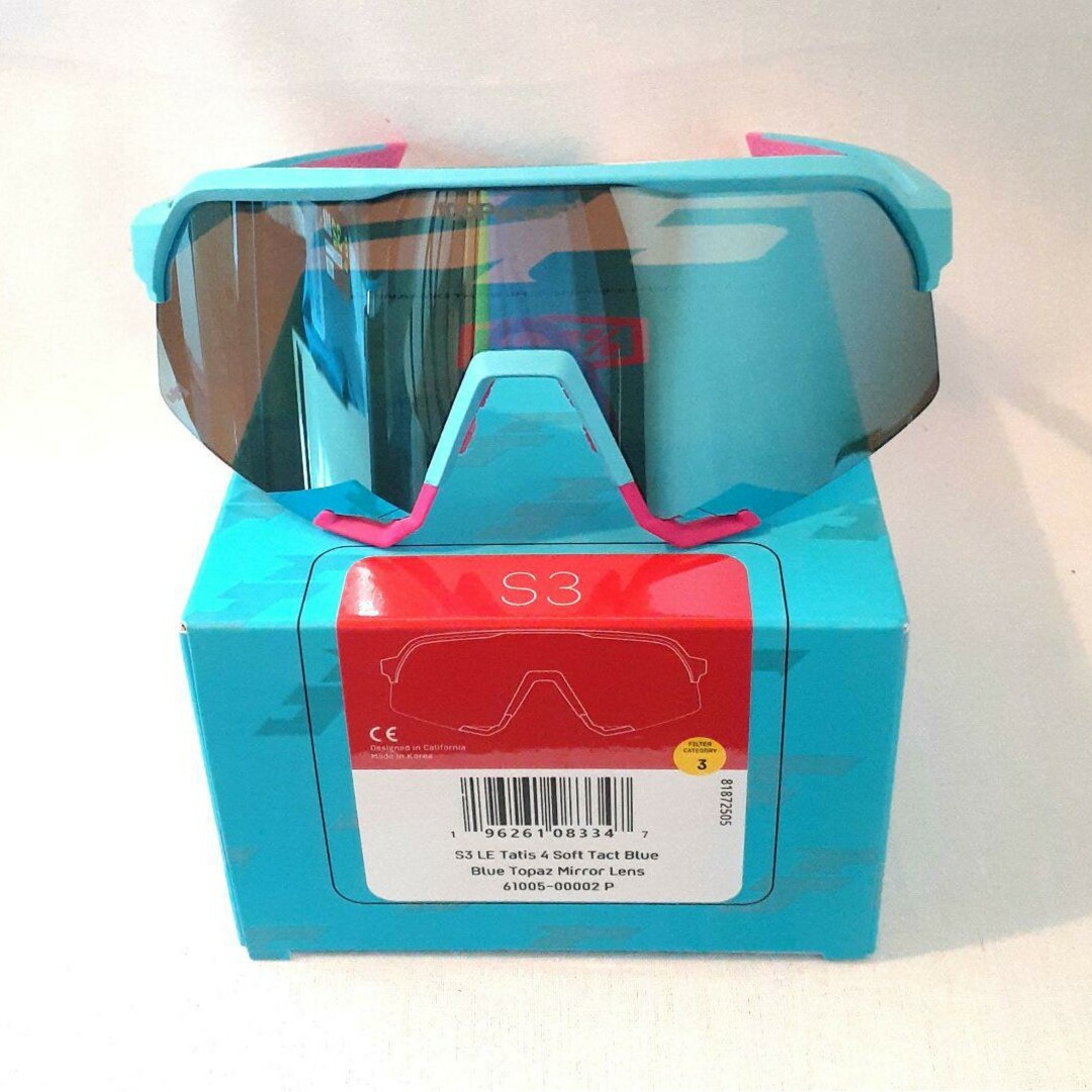 最新作 100% S3 タティス 2025 ワンハンドレッド サングラス