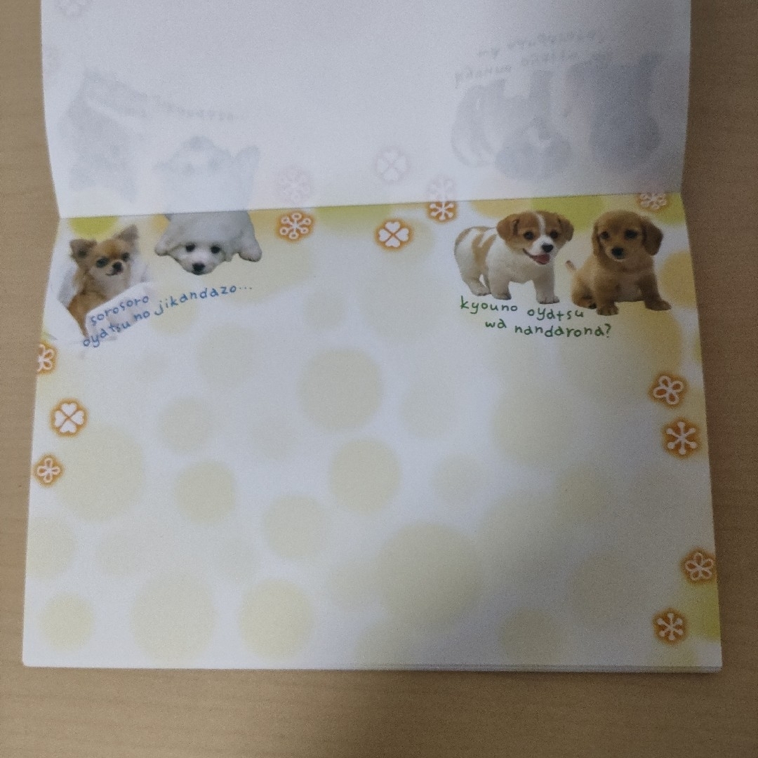 平成レトロ サンエックス わんわんわんこ メモ帳 実写 平成女児 レア