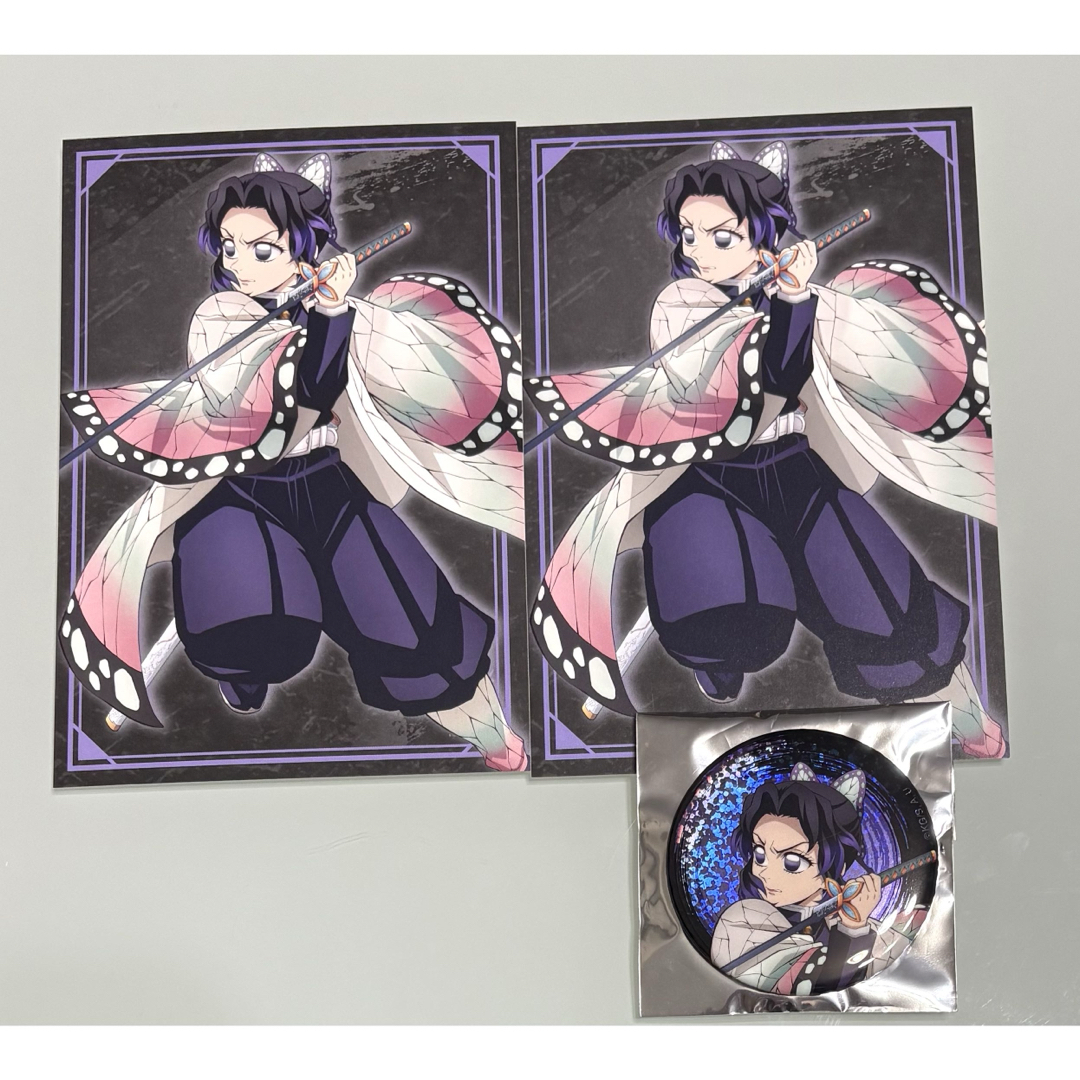 鬼滅の刃 スカイツリー コラボ 缶バッジ 胡蝶しのぶ 2点セット 鬼滅の