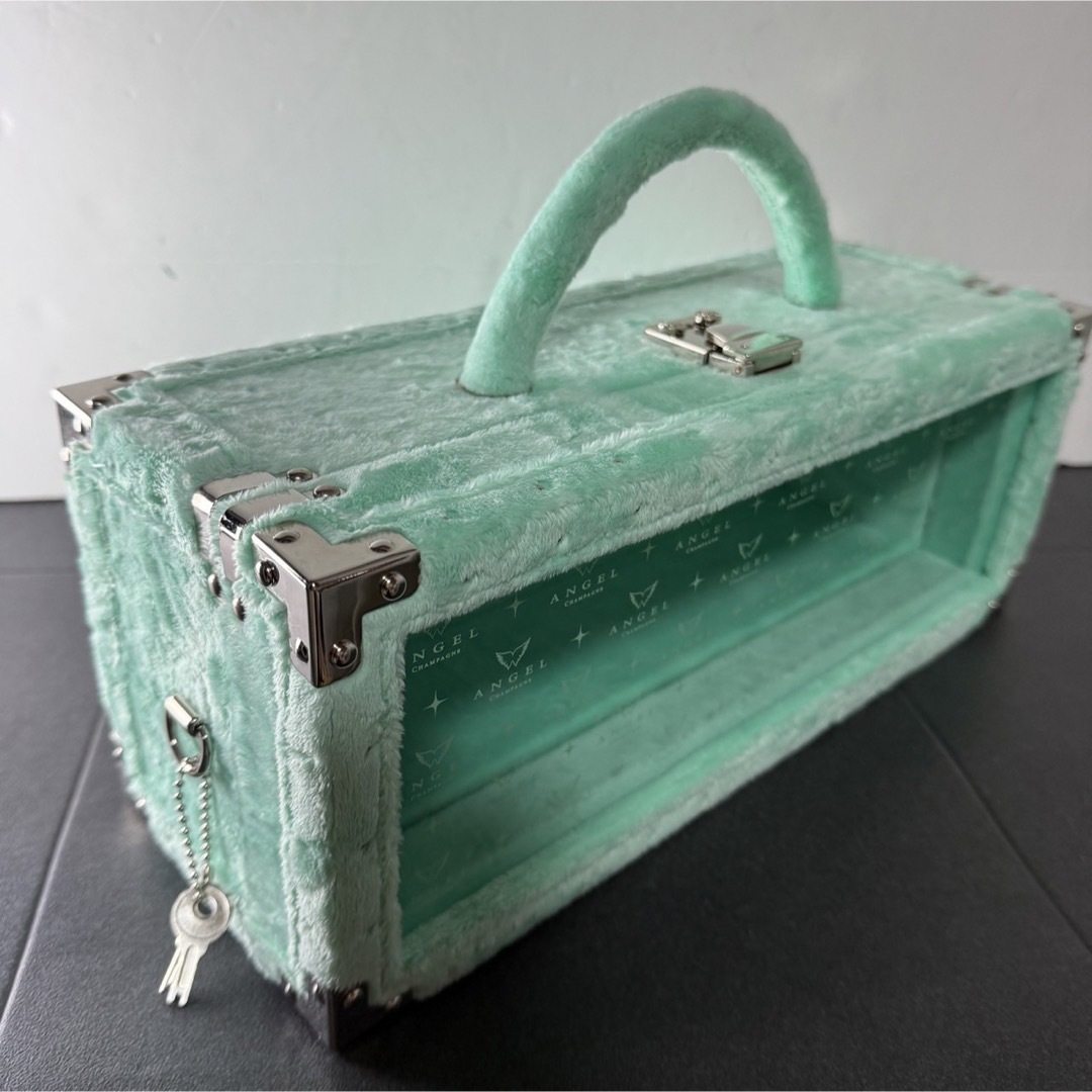 エンジェル シャンパン ドゥミセック グリーン レザータイプ ロゼ