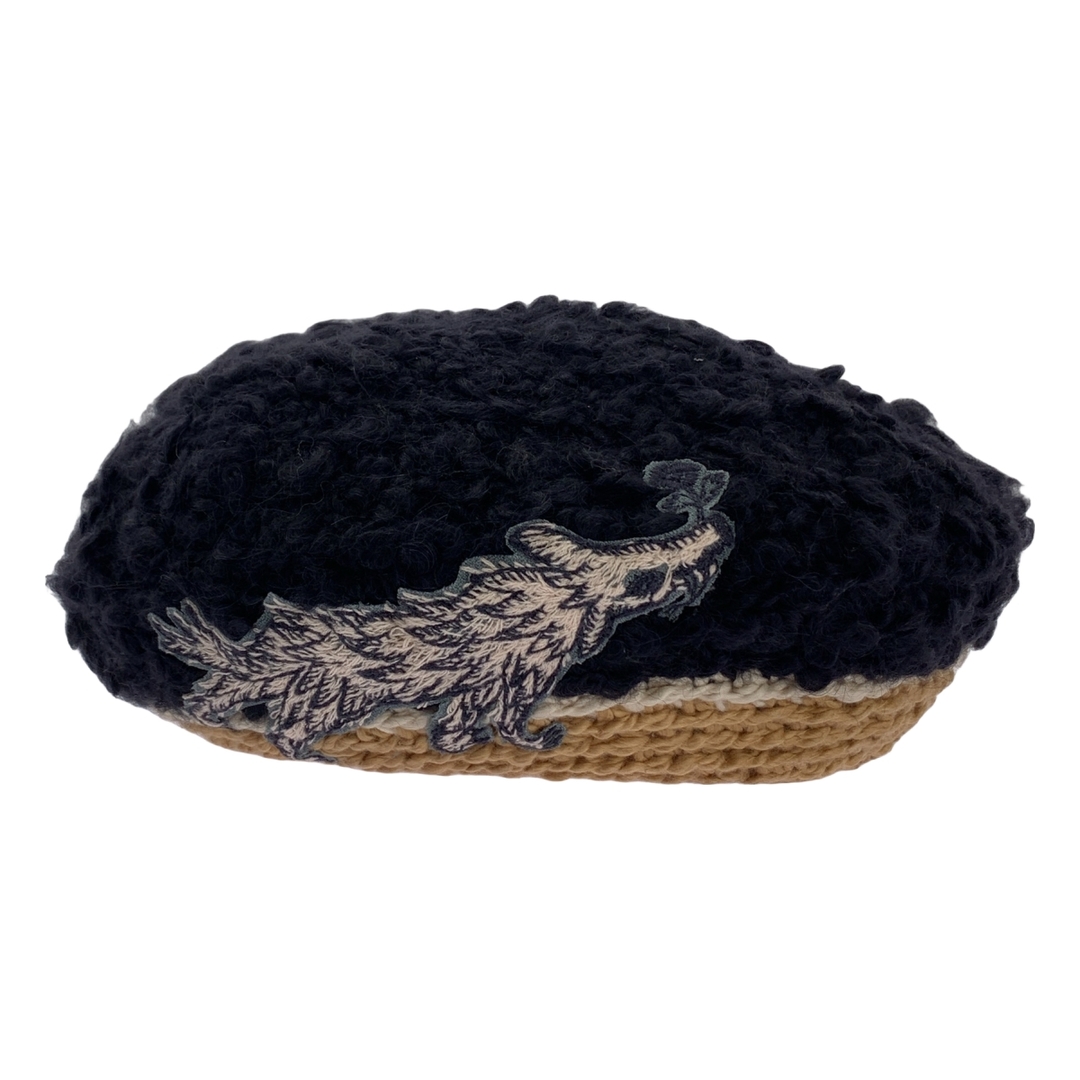 ミナペルホネンwolf &flowerニットベレー帽