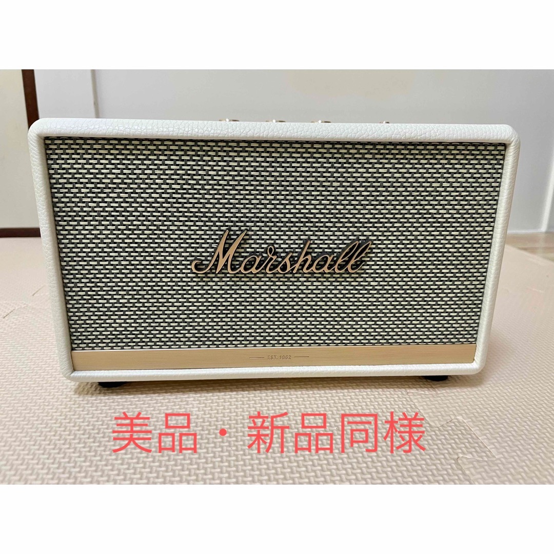 Marshall】ACTON 2 WHITE【Bluetoothスピーカー】 Marshall Acton II