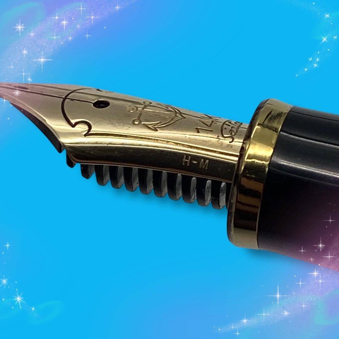 美品 セーラー 万年筆 ファウンデッド1911 ペン先14K 文字サイズH-M