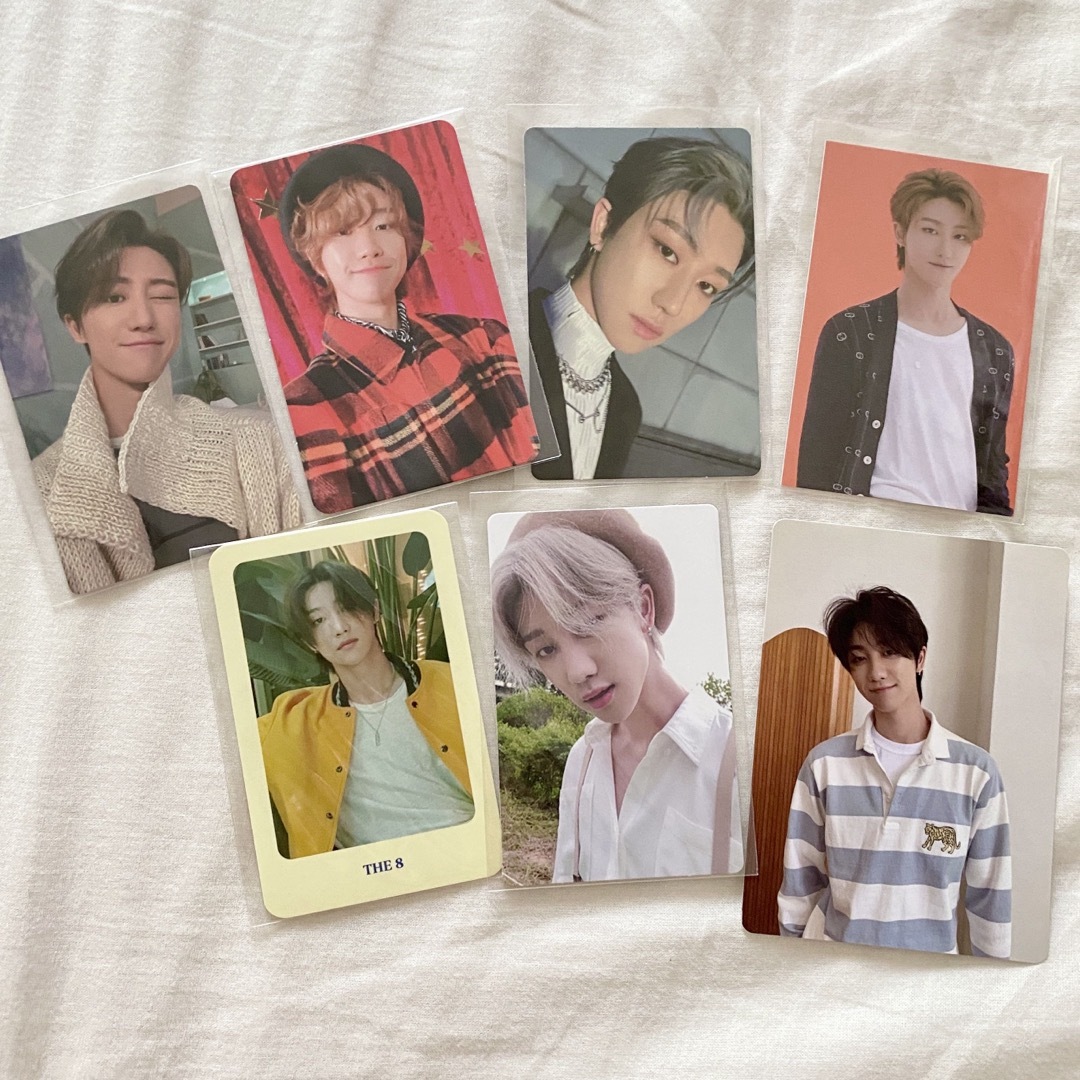 SEVENTEEN まとめ売り THE8 ミョンホ SEVENTEEN THE 8 ミンハオ 缶